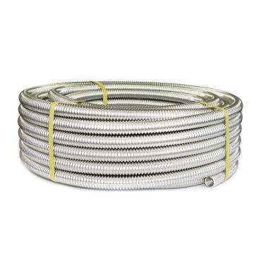 Tuyau ondulé en acier inoxydable CSST304 pour alimentation en eau, recuit - 20m