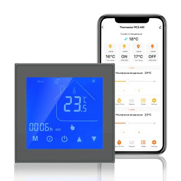 Thermostat Digital WIFI MCS 450 - Noir