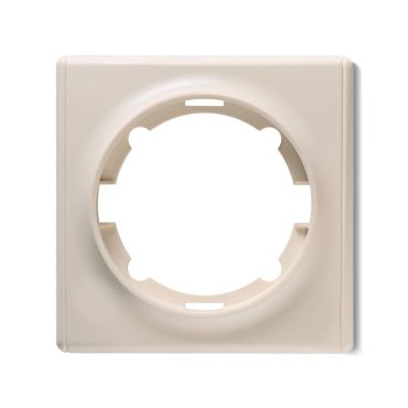 Plaque de finition Florence en plastique, 1 poste-"Beige"