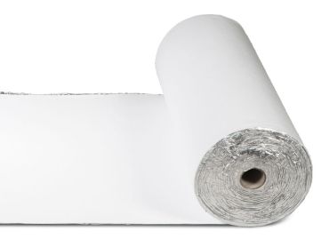 Film isolant en aluminium pour sols stratifiés ou clipsables 