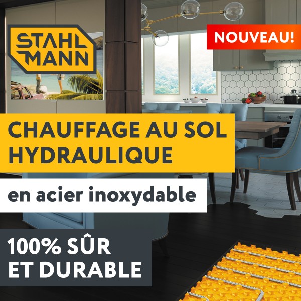 Installation d'un système de chauffage au sol hydraulique