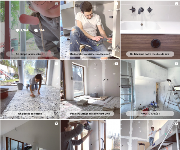 Rénovation d'une maison des années 70
